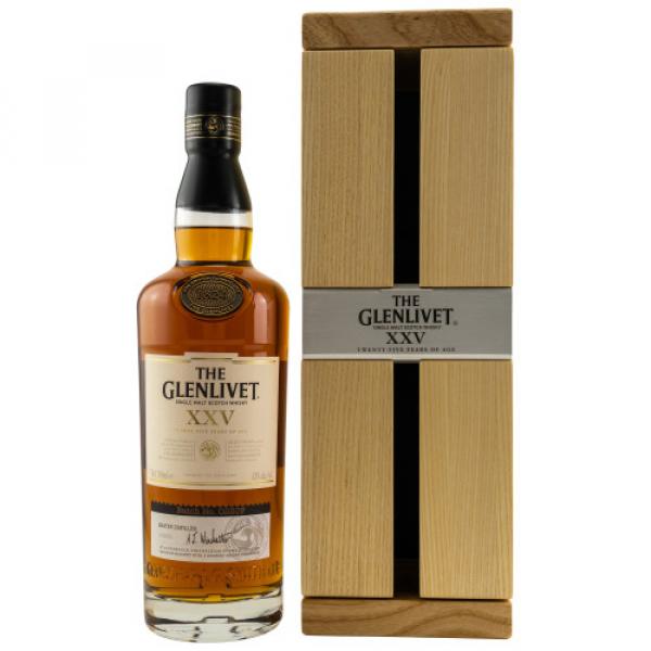 The Glenlivet 25 Jahre XXV 43,0% vol 0,7l The Glenlivet 25 Jahre XXV 43,0% vol 0,7l